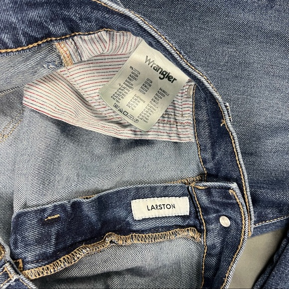 Wrangler Larston Men’s Jeans - Picture 3 of 4